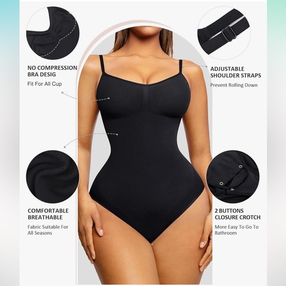Seamless body shaper - Picture 3 of 6
